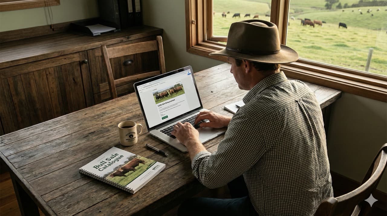 AI-powered email generation for livestock stud marketing campaigns